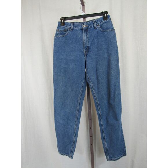 Levi's 550 12 Mis Blue Jean Denim Pants Relaxed Fit Tapered Leg Barrel Leg VTG - Picture 2 of 7